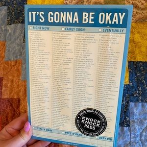 Brand new anxiety notepad